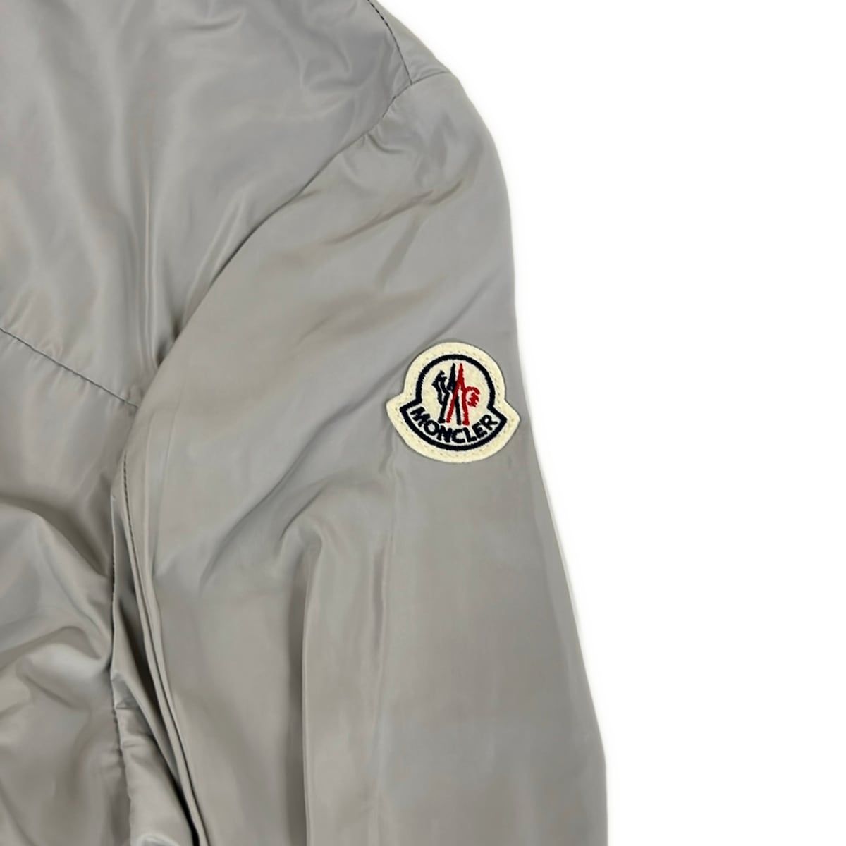 Moncler Coat 3 L Malachite Gray Long Sleeve Spring Autumn — view 7