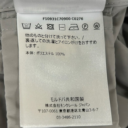 Moncler Coat 3 L Malachite Gray Long Sleeve Spring Autumn — view 5