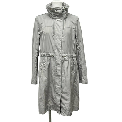 Moncler Coat 3 L Malachite Gray Long Sleeve Spring Autumn