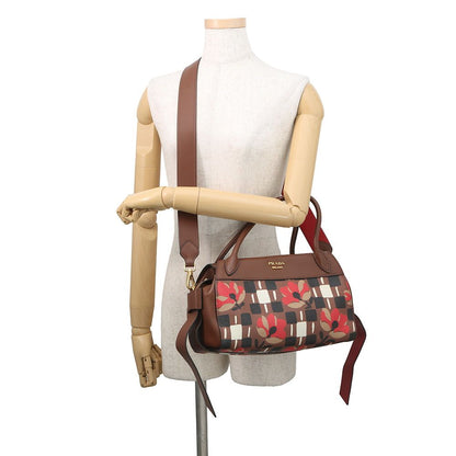 Prada Handbag Bowling Leather Bag — view 5