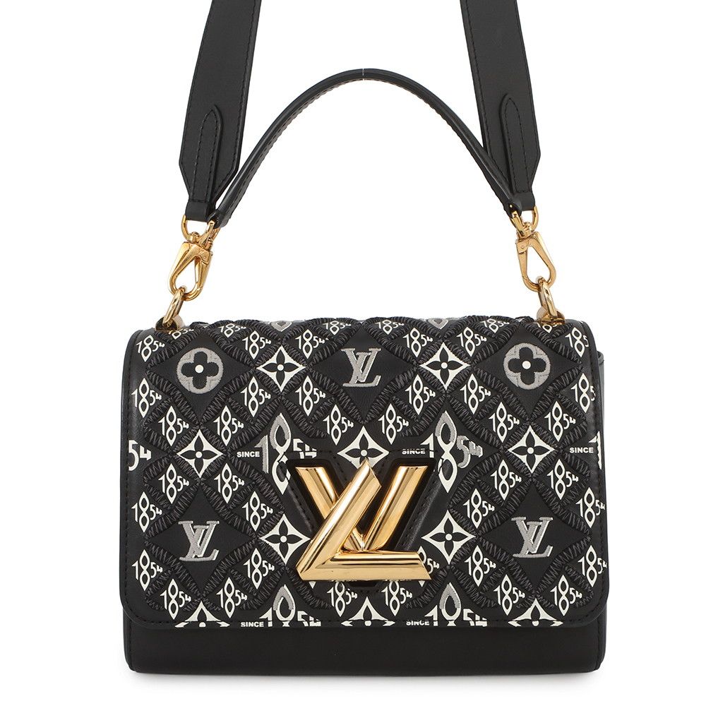 Louis Vuitton Handbag Monogram Jacquard Twist MM 2-Way