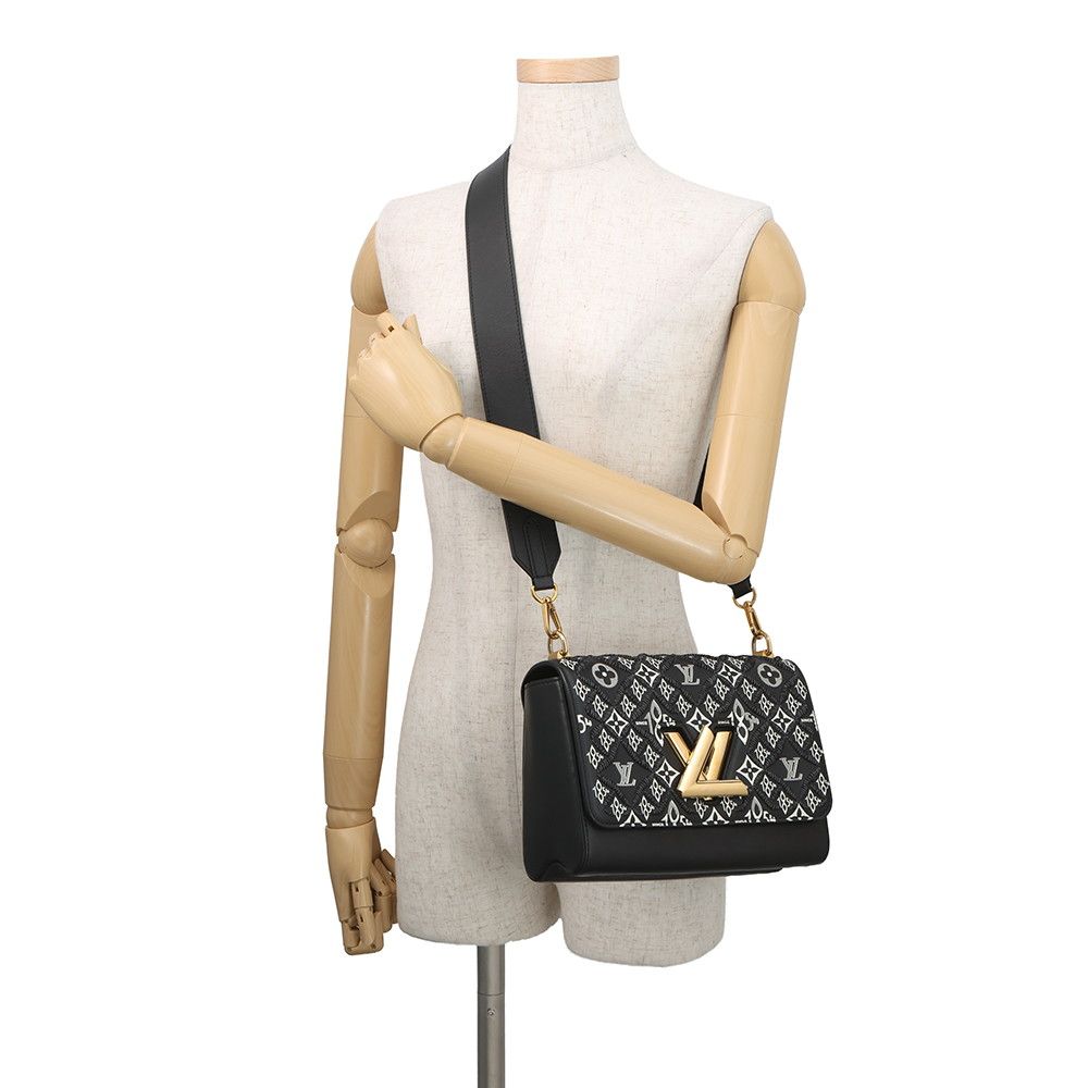 Louis Vuitton Handbag Monogram Jacquard Twist MM 2-Way — view 5