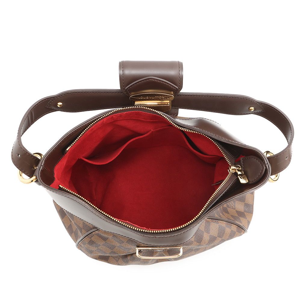 Louis Vuitton Shoulder Bag Damier Ebene Sistine MM — view 5