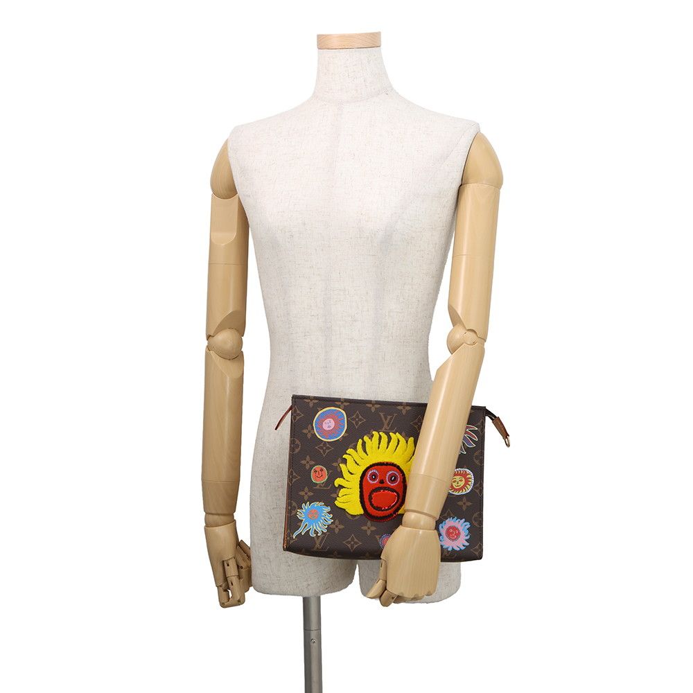 Louis Vuitton Shoulder Bag Monogram LV Yk Toiletries Pouch on Chain 2-Way Yayoi — view 5