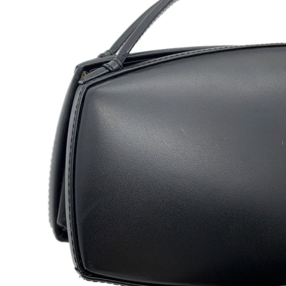Loewe Handbag Logo Leather Black — view 6