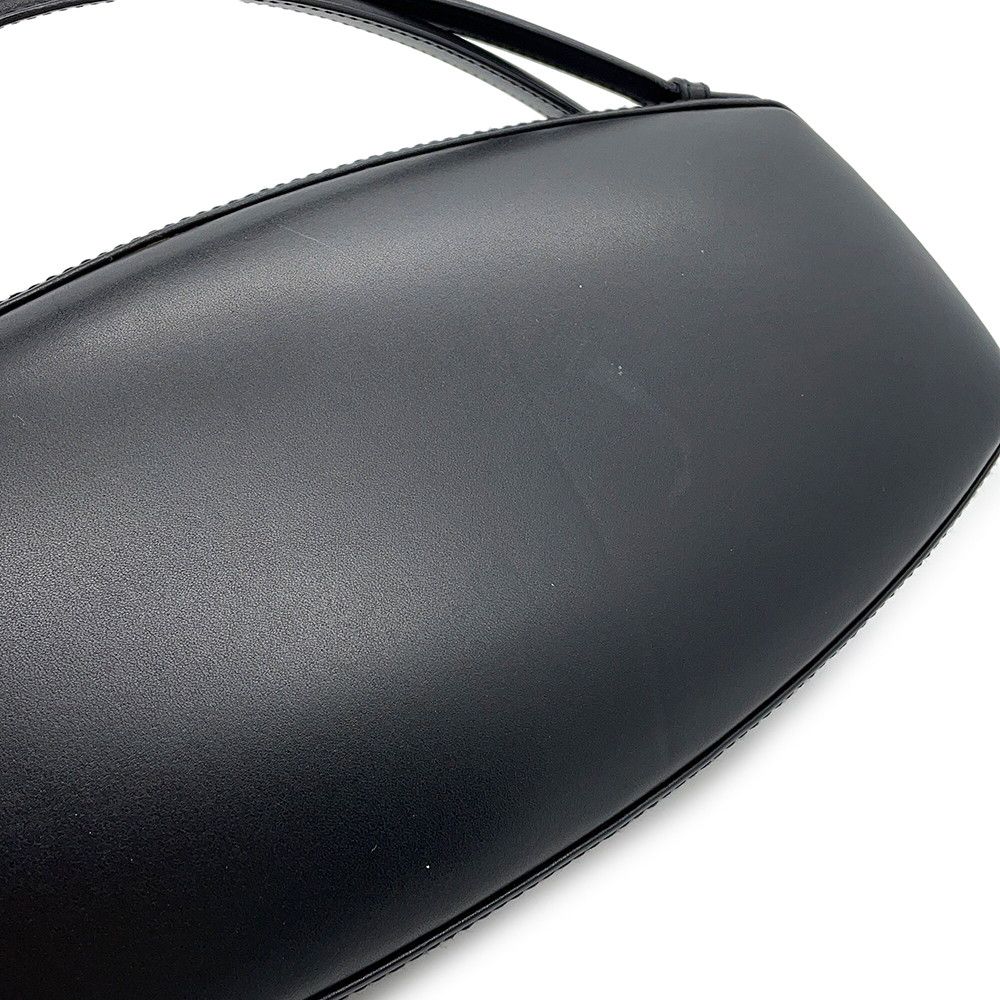 Loewe Handbag Logo Leather Black — view 7
