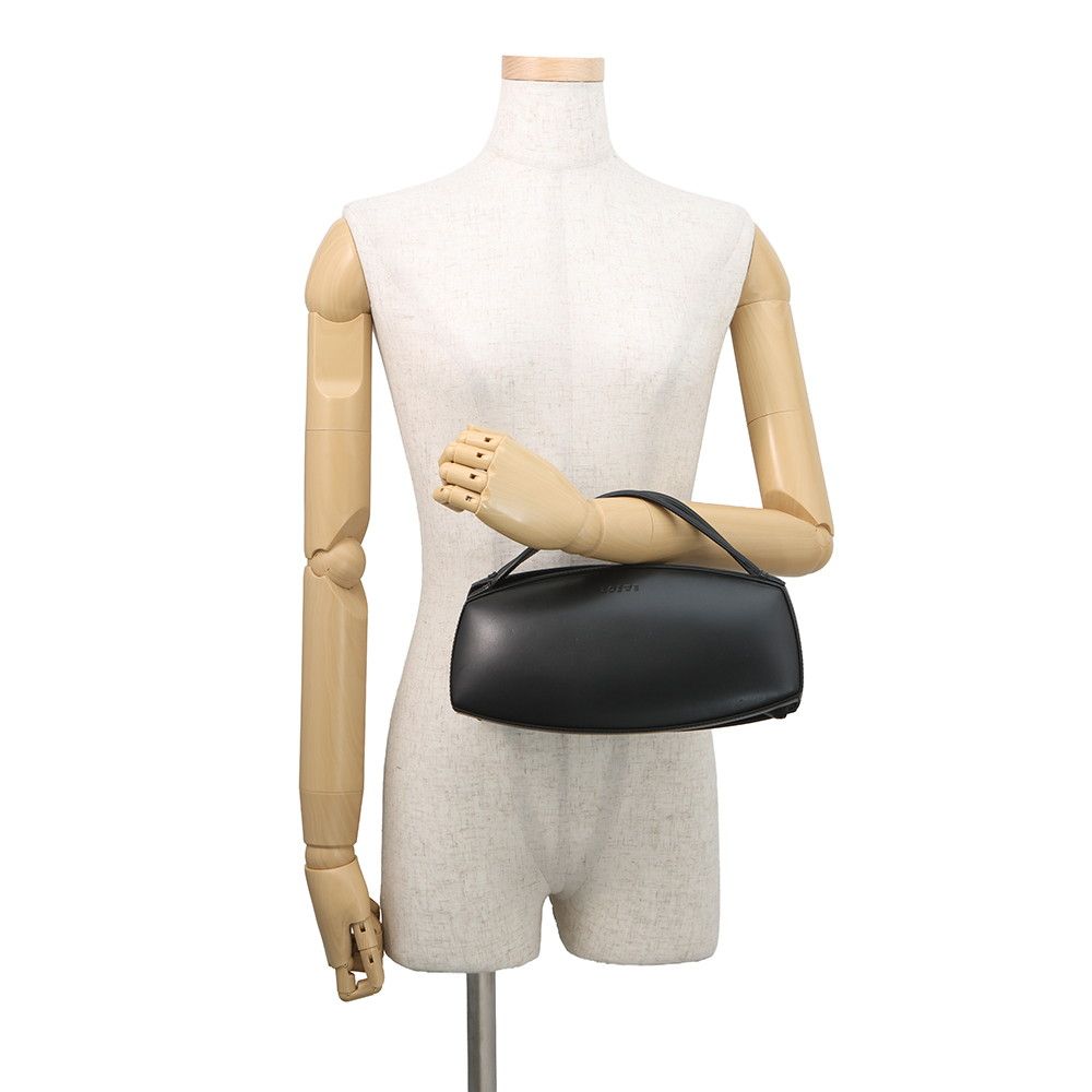 Loewe Handbag Logo Leather Black — view 4