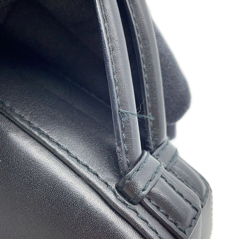 Loewe Handbag Logo Leather Black — view 9