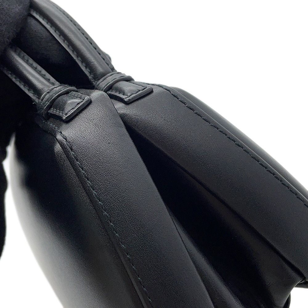 Loewe Handbag Logo Leather Black — view 8