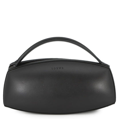 Loewe Handbag Logo Leather Black