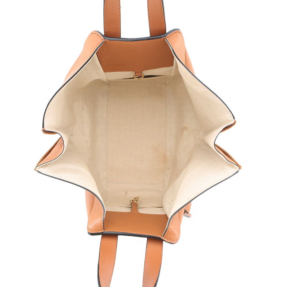 Loewe Handbag Hammock Small Leather 2-Way Brown — view 6