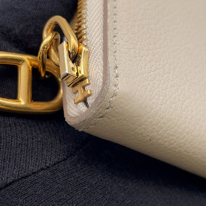 Hermes Card Case Zip en Go Beton Gold Evercolor Business Holder — view 5