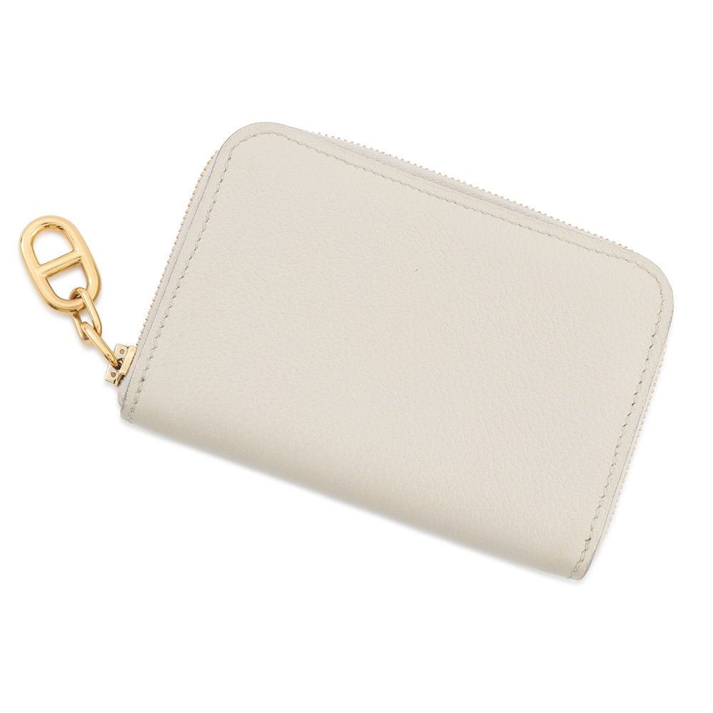 Hermes Card Case Zip en Go Beton Gold Evercolor Business Holder
