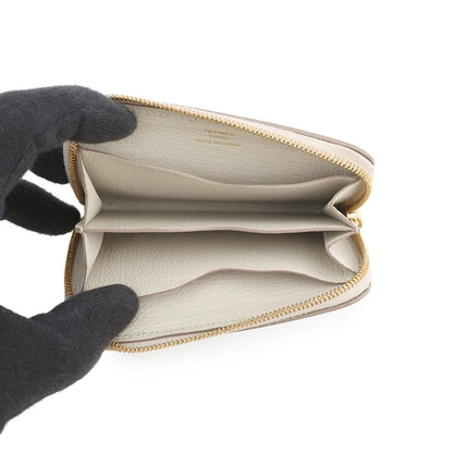 Hermes Card Case Zip en Go Beton Gold Evercolor Business Holder — view 4