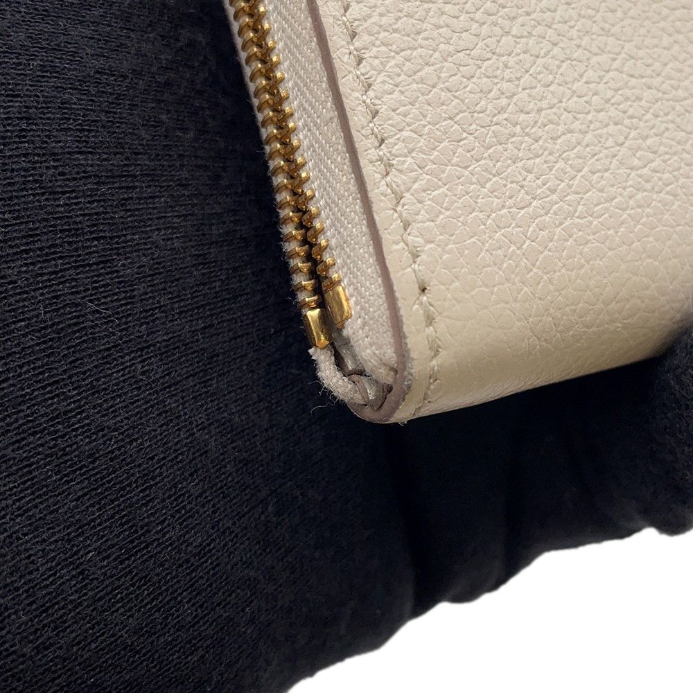 Hermes Card Case Zip en Go Beton Gold Evercolor Business Holder — view 7
