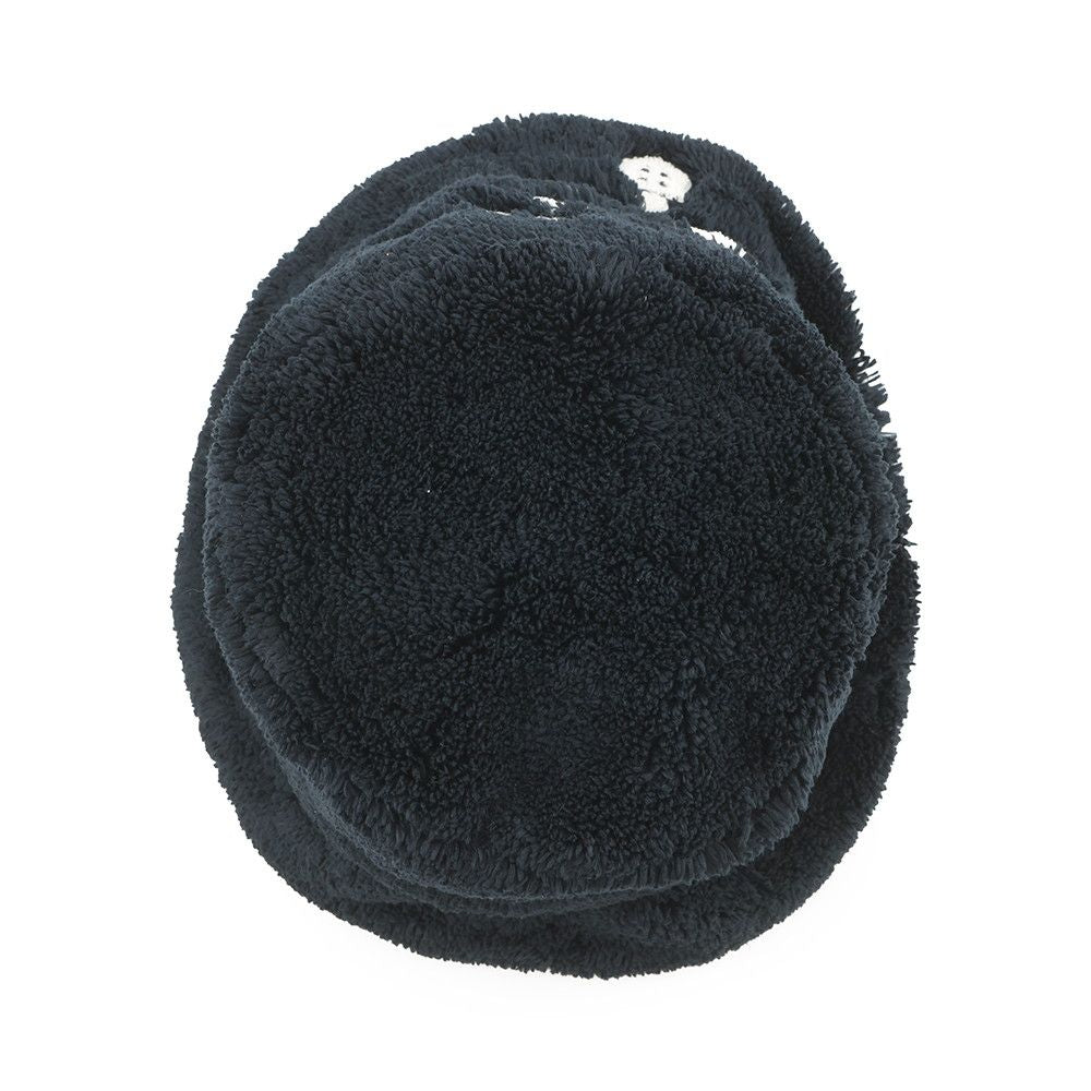 Prada Hat Logo Embroidery Bucket Hat Polyester S Hat Black — view 4