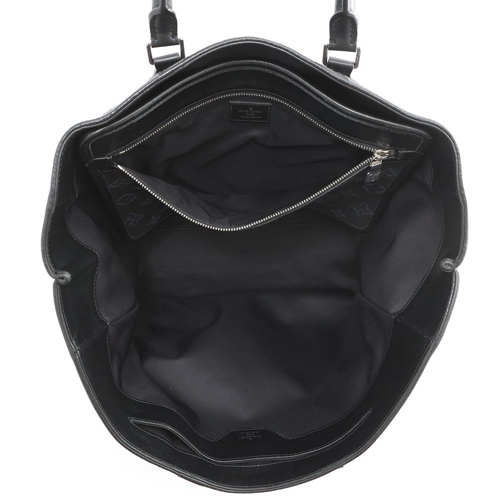 Louis Vuitton Tote Monogram Jacquard Grand Sac Black — view 5