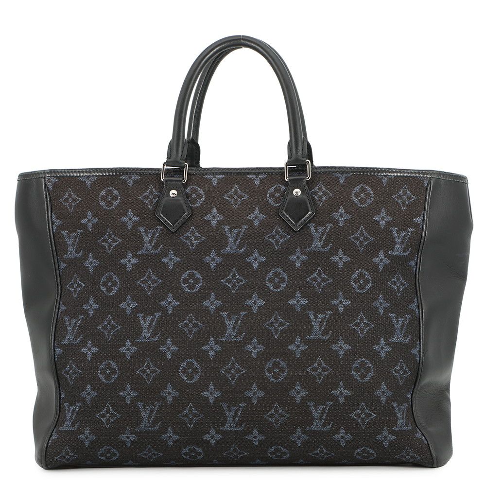 Louis Vuitton Tote Monogram Jacquard Grand Sac Black