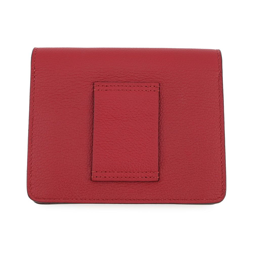 Hermes Wallet Roulis Slim Rouge Ash Gold Evercolor — view 3