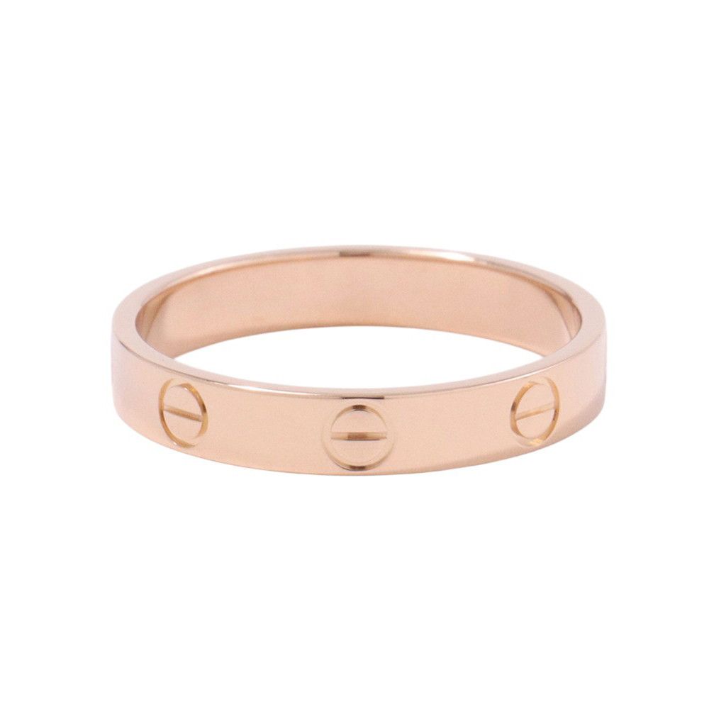 Cartier Ring Mini Love 18k Pink Gold Small — view 3