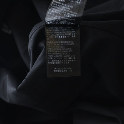 Balenciaga Chest Pocket Logo Embroidery Button Down Jacket Long Sleeve Shirt — view 8