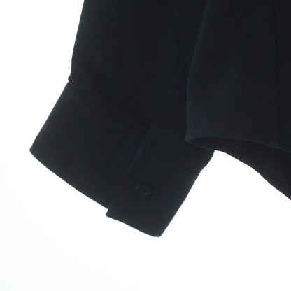 Balenciaga Chest Pocket Logo Embroidery Button Down Jacket Long Sleeve Shirt — view 4