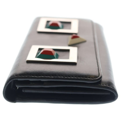 Fendi Chain Wallet Hypnotize Leather Black — view 3