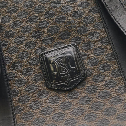 Celine Macadam Bucket Tote Black Leather Gold — view 5