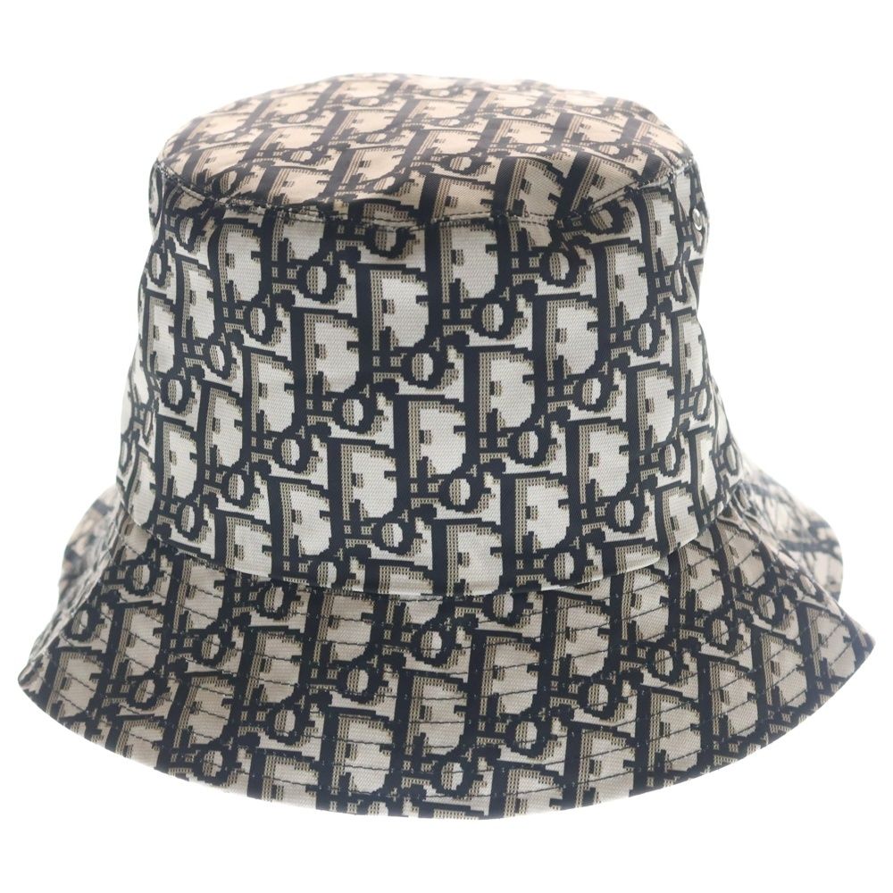 Dior Teddy-d Reversible Bob Hat Bucket Hat Oak Black — view 2