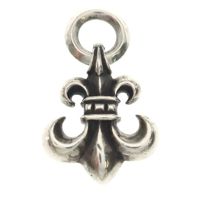 Chrome Hearts BS Fluer BS Charm Necklace Top Silver — view 2