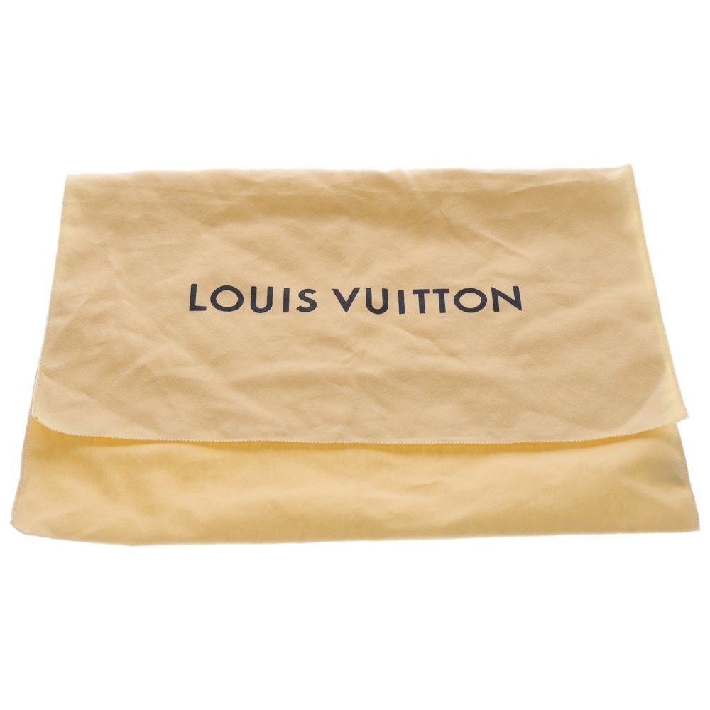 Louis Vuitton Damier Giant Nile Messenger PM Shoulder Bag Brown Leather Black — view 6