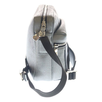 Louis Vuitton Taigarama Outdoor Messenger Shoulder Bag Dark Silver Leather — view 3
