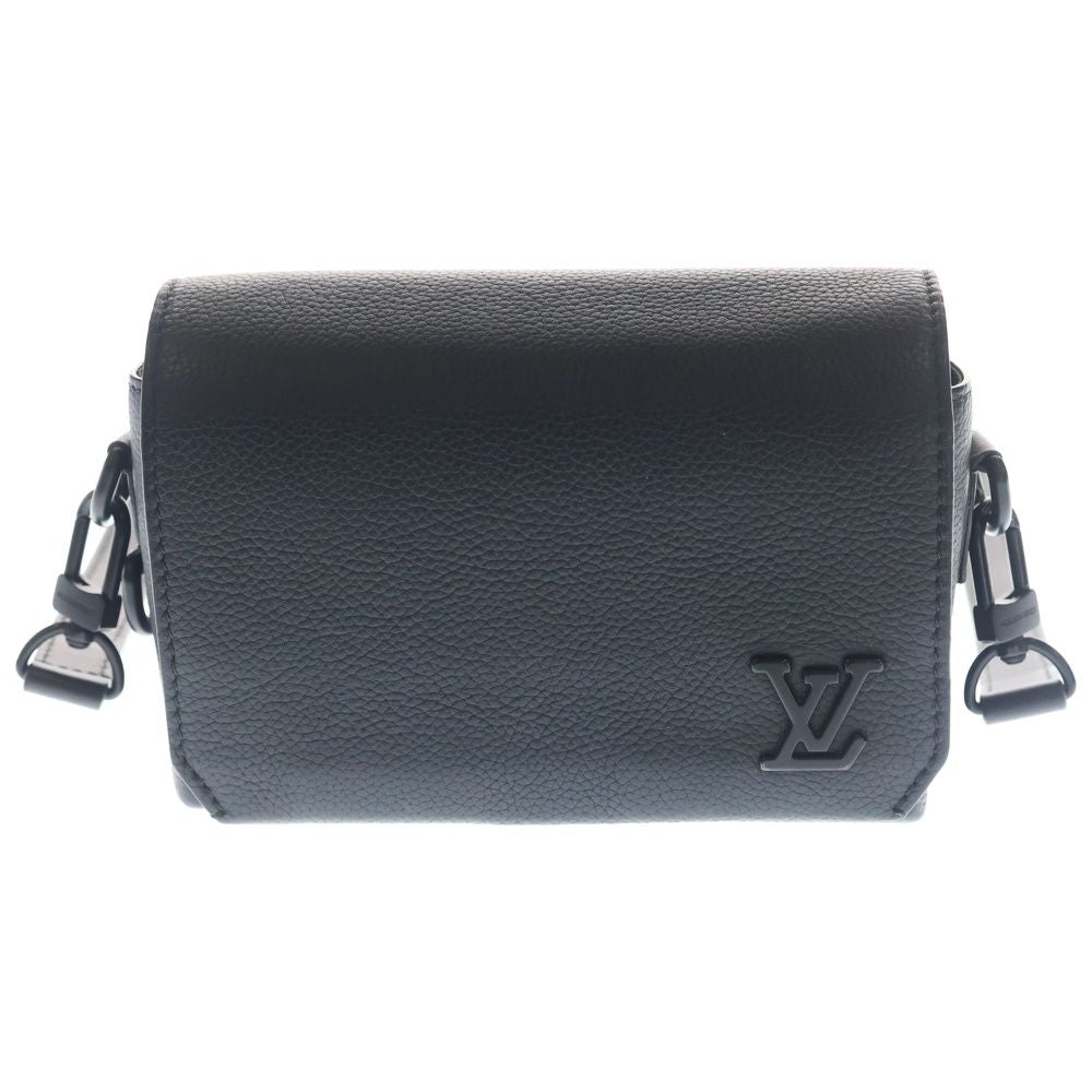 Louis Vuitton Fast Line Wearable Wallet Mini Shoulder Bag Black Noir Leather