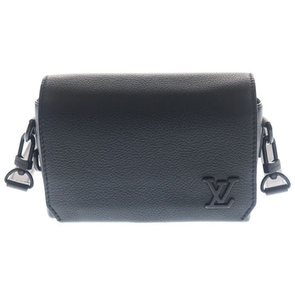 Louis Vuitton Fast Line Wearable Wallet Mini Shoulder Bag Black Noir Leather