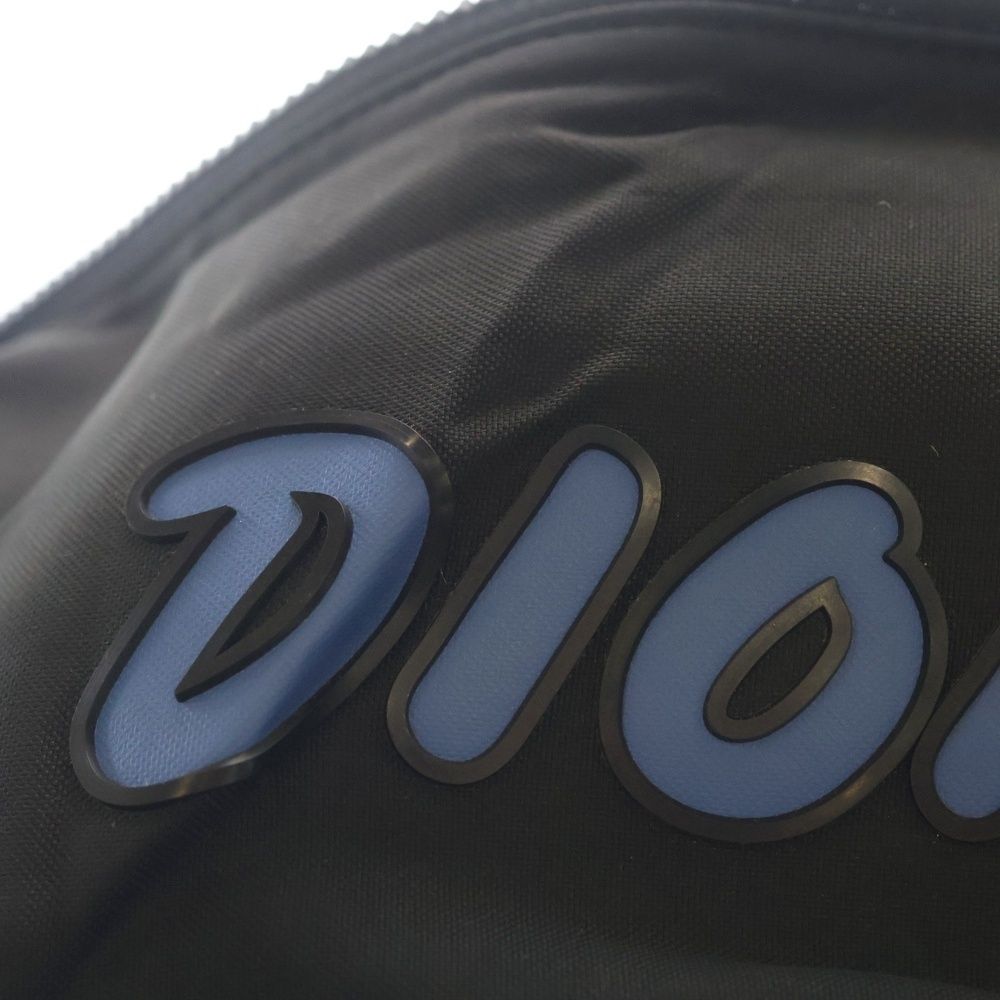 Dior Homme Kaws Logo Nylon Waist Bag Black — view 5