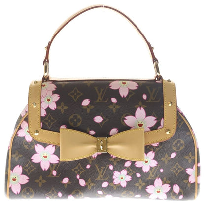 Louis Vuitton Sac Retro PM Monogram Cherry Blossom Handbag Brown
