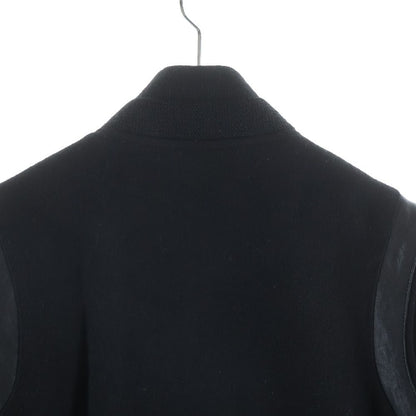 Saint Laurent Paris Teddy Jacket Stadium Bomber Black — view 4