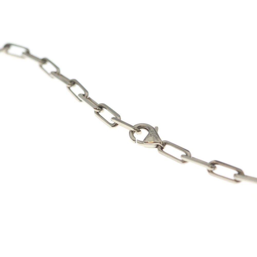 Cartier Santos de Cartier Chain Necklace 18k White Gold — view 3