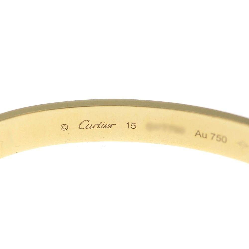 Cartier Love Bracelet YG Yellow Gold 15 — view 5