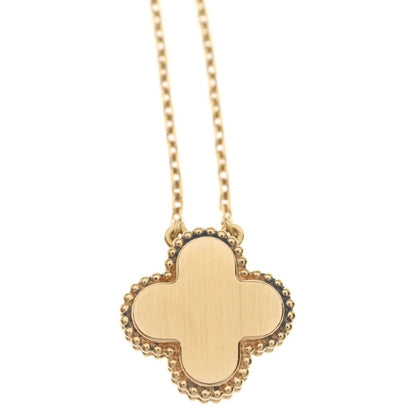 Van Cleef & Arpels Vintage Alhambra Obsidian Diamond Necklace Holiday Limited — view 5