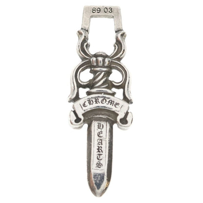 Chrome Hearts 10 Dagger Pendant Top Silver