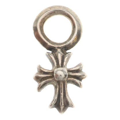Chrome Hearts Stack CH Plus Charm Necklace Top Silver — view 2