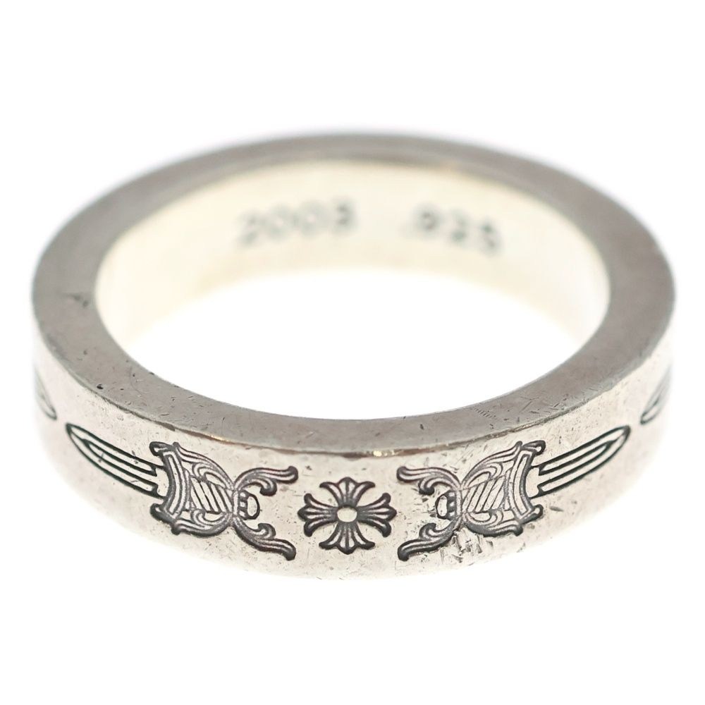 Chrome Hearts mm Spacer Dagger mm Ring Silver