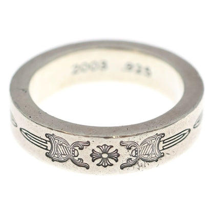 Chrome Hearts mm Spacer Dagger mm Ring Silver