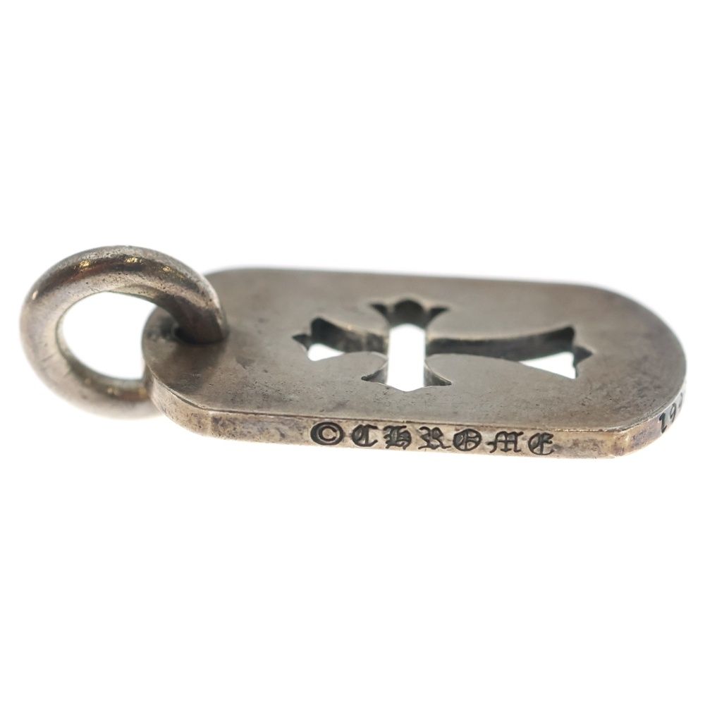 Chrome Hearts D Tag Sml CO Crs Cutout Cross Dog Tag Small Necklace Top — view 4