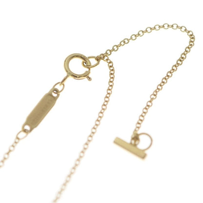 Tiffany & Co T Smile Mini Necklace Pendant Chain Gold — view 4