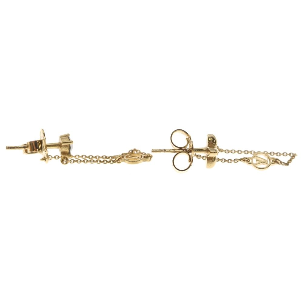 Louis Vuitton Book de Reuil Petit Earrings Gold — view 4