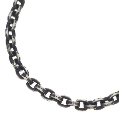 Chrome Hearts Paper Chain 18 Necklace Silver
