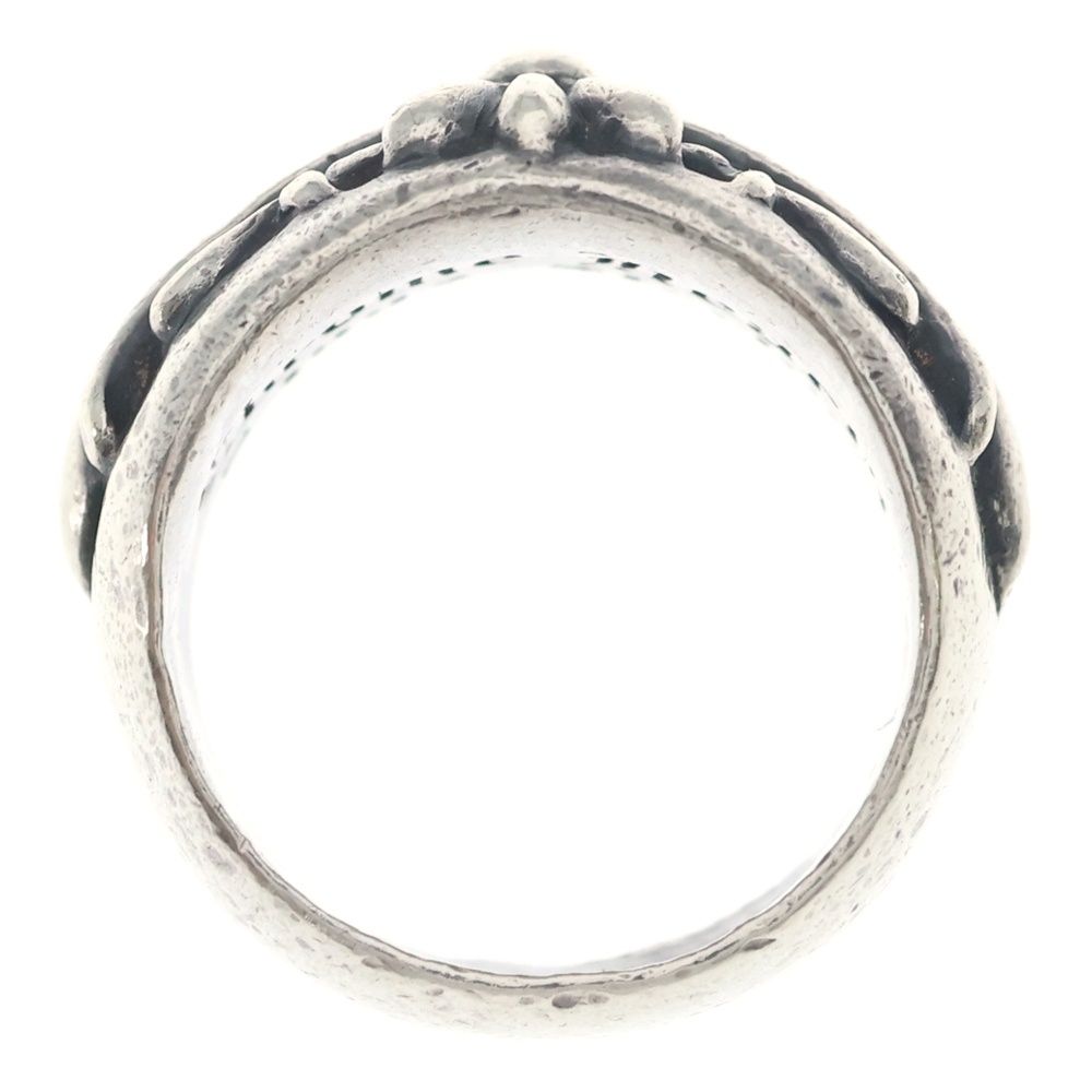 Chrome Hearts Flrl Crs Floral Cross Ring Silver — view 6