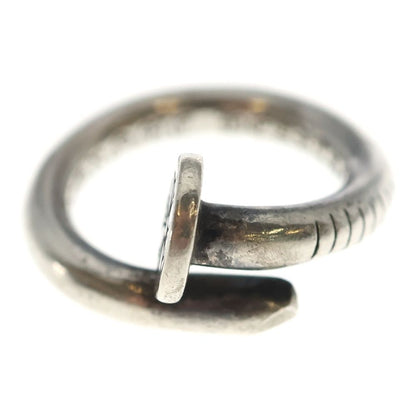 Chrome Hearts Nail Flat Ring Silver
